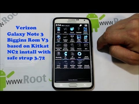 Galaxty Note 3 KitKat BigginsRom V3 설치 및 검토