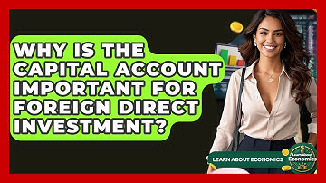 Why Is The Capital Account Important For Foreign Direct Investment? - Learn About Economics