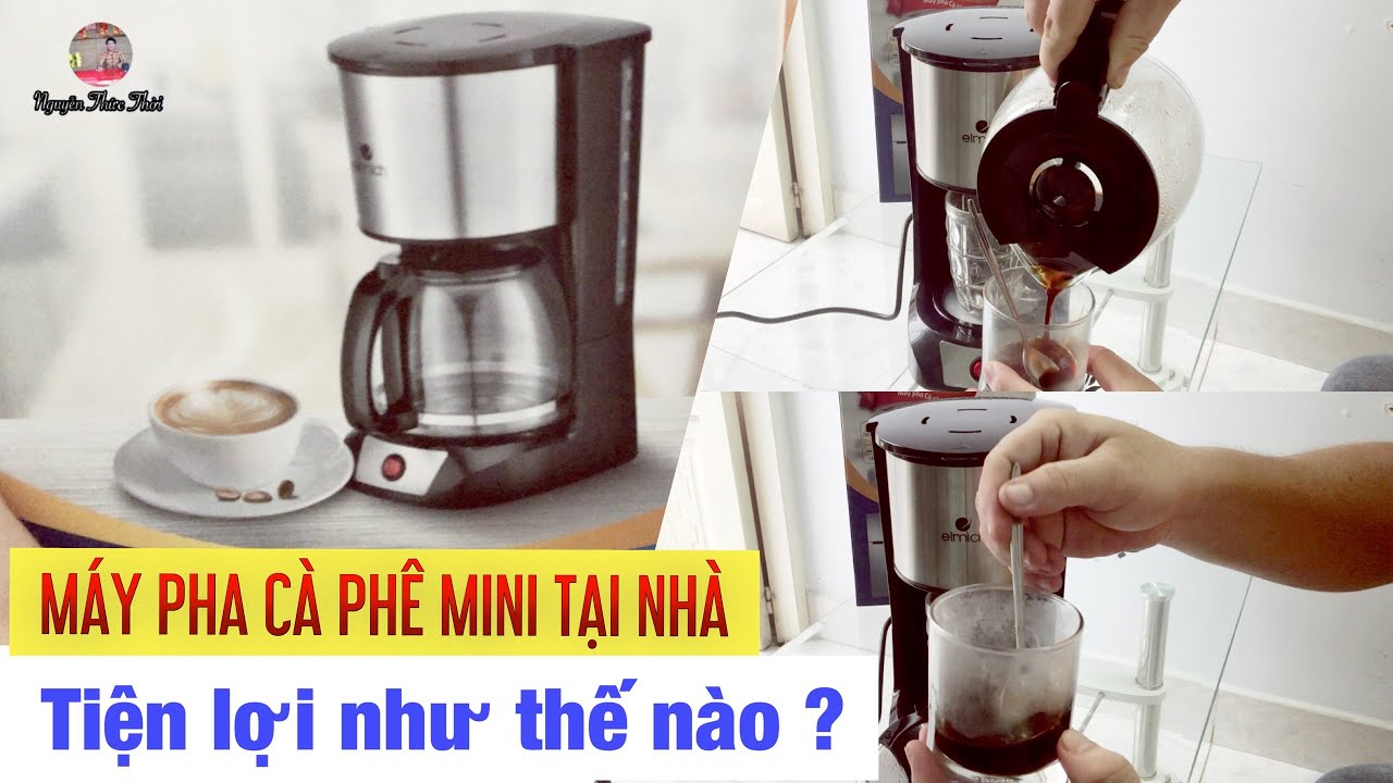 Hướng dẫn sử dụng máy pha cà phê mini tại nhà | Coffee... - youtube