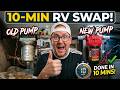 RV Water Pump Quit Working? Don't Spend Money | Here's What You Do !