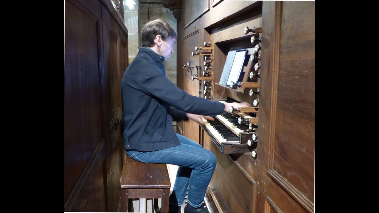 Emmanuel Arakélian interprète Louis Marchand sur l’orgue Clicquot de Souvigny