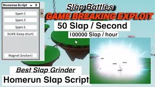 NEW Slap Grind Exploit in Slap Battles | 50 Slaps/sec | Game Breaking Exploit | Slap Grind Script screenshot 4