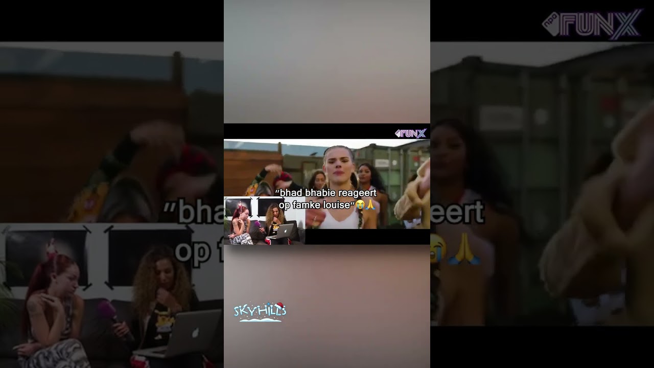 ze voelt die motion lowkey😭🙏 #bhadbhabie #famkelouise #shorts