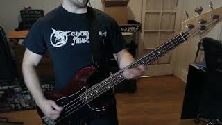 Converge - &quot;Slave Driver&quot; bass cover