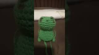 frog no seu dia mais feliz da vida meme #crochê #youtubeshot#music
