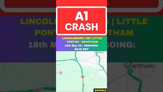 ⚠️ A1 COLLISION 🚨 | NB REMAINS ⛔ | LINCOLNSHIRE #ukroads #incident #alert #roadclosed #rtc