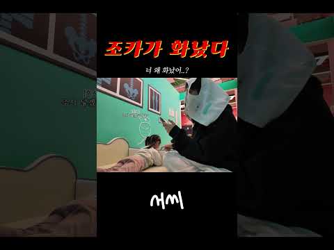 조카가 화난 이유