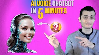 How to build a custom AI VOICE CHATBOT in 5 minutes