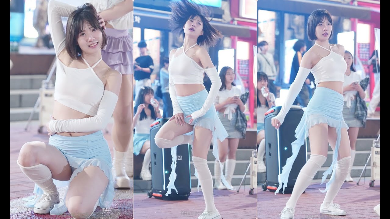 댄스팀 리바이브엑스 선영 | REVIVE X SEONYEONG 250510 홍대 버스킹 직캠 [핫/사인]