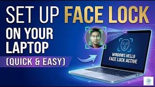 How to Set up a Face Lock on a Laptop | Set up Face Lock on your PC | Face Lock on Dell Laptop screenshot 5