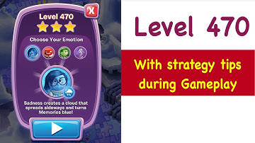 Inside Out Thought Bubbles Level 470 Tips and Strategy Gameplay Walkthrough No Boosters 1