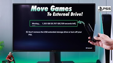 How to Move PS5 Games to External Storage! [SSD]