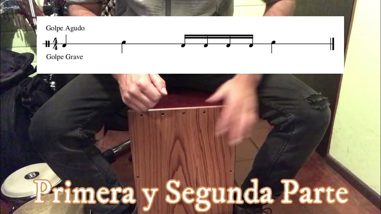 Tutorial Cajón Peruano Ojos Azules YouTube