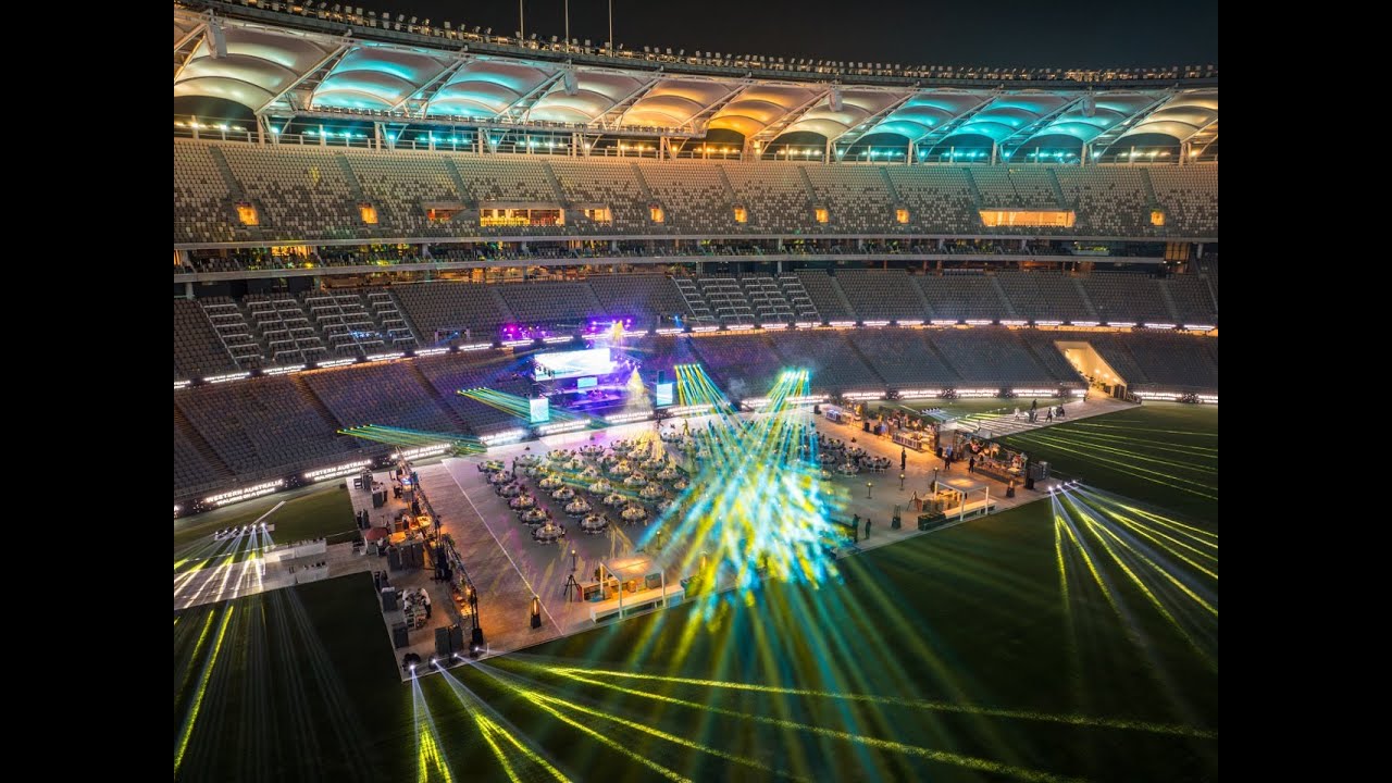 World Travel and Tourism Council Global Summit Gala Dinner at Optus Stadium
