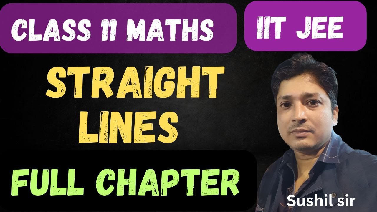 Straight Lines Class 11 Maths NCERT Chapter 10 Full Concept In One Straight lines class 11 maths ncert chapter 10 full concept in one