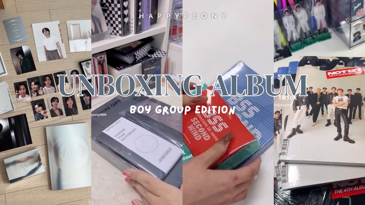 #10 ✧.* Unboxing Kpop Album ✧.* Boy Group Edition ♥