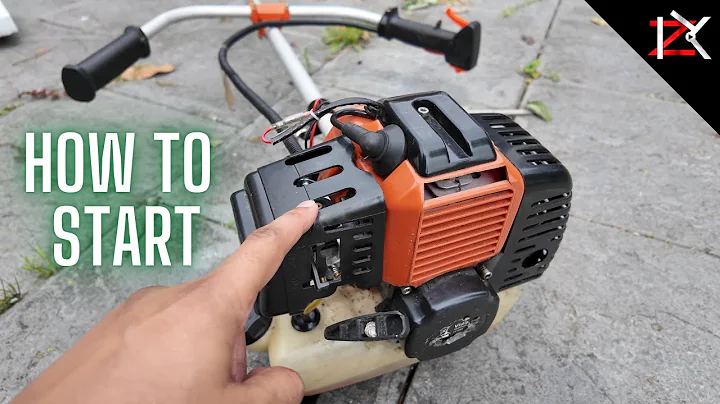 How To Start A Petrol Strimmer/Grass Trimmer - Fuel For Petrol Strimmer