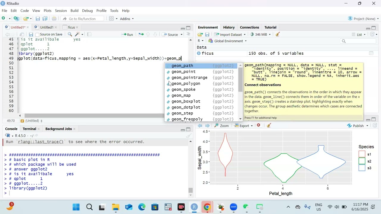 Different Types of Plots in R with ggplot2 | Batch86 Complete Guide for Beginners