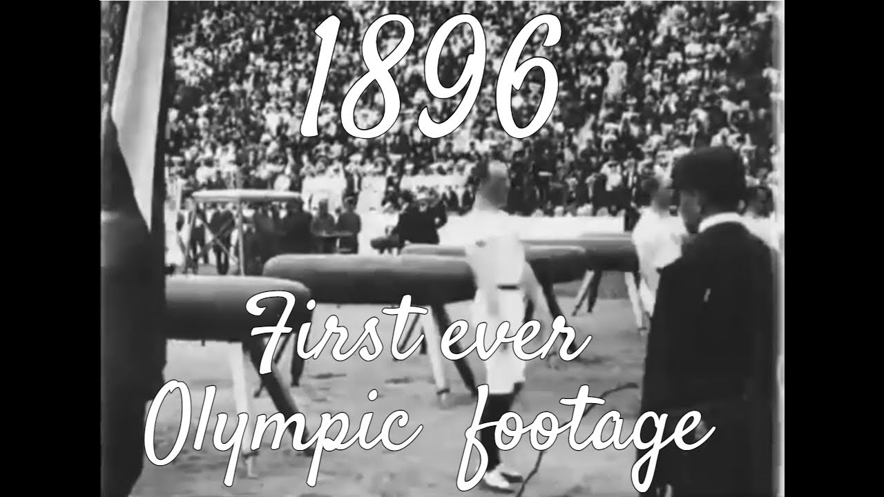 First Ever Recorded Footage of the Olympics 1896 YouTube