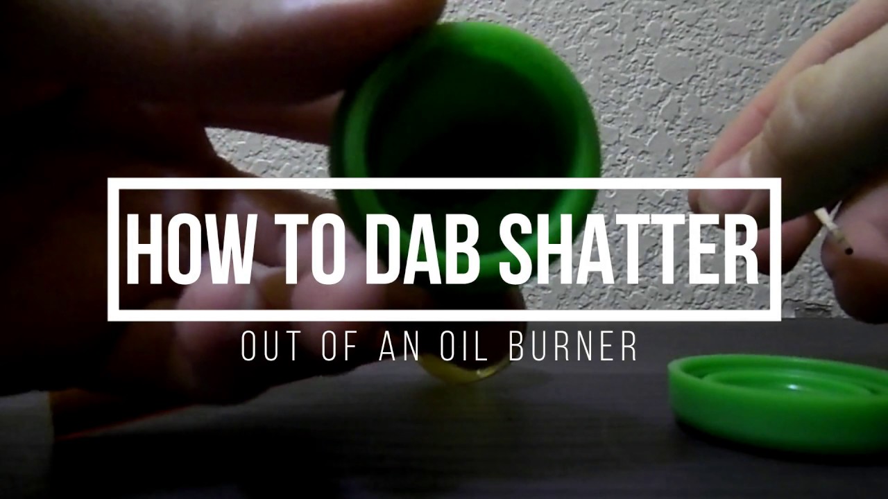 Dabbing Out Of An Oil Burner