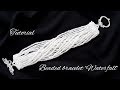 #МК - Браслет из бисера "Waterfall" | #Tutorial - Beaded bracelet "Waterfall"