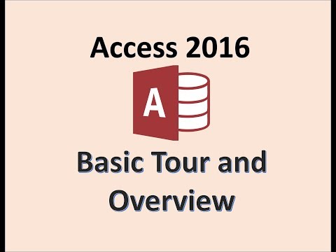 Access 2016 - MOS Exam Tutorial Playlist - MS Database for Beginners, Microsoft Office Certification