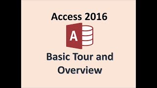 Access 2016 - MOS Exam Tutorial Playlist - MS Database for Beginners, Microsoft Office Certification screenshot 2