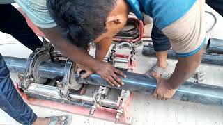 HDPE pipe joint full process | HDPE pipe joint | full process #shorts  #hdpe #shareyourknowledge