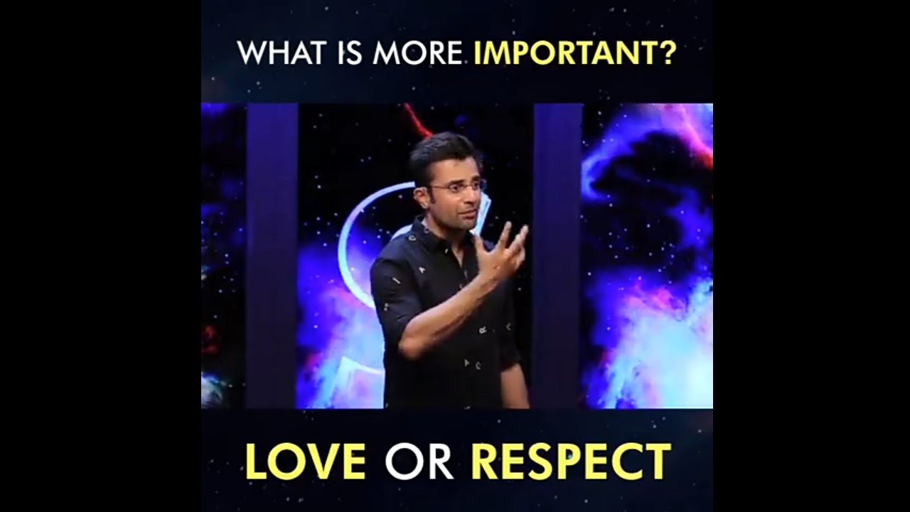 Sandeep difference between love and respect | unwatched video of ...