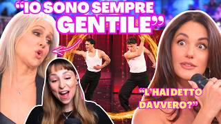 GUANTI DI SFIDA A TUTTO SPIANO: ELENA (ancora) CONTRO LA CELE* REACTION AMICI26