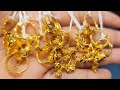 সোনার রিংকু বাউটা কানের দুল /gold earrings