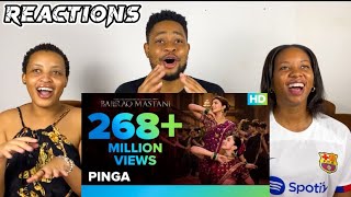 African Friends Reacts To Pinga Full Video Song |Bajirao Mastani |Deepika & Priyanka |Shreya Ghoshal