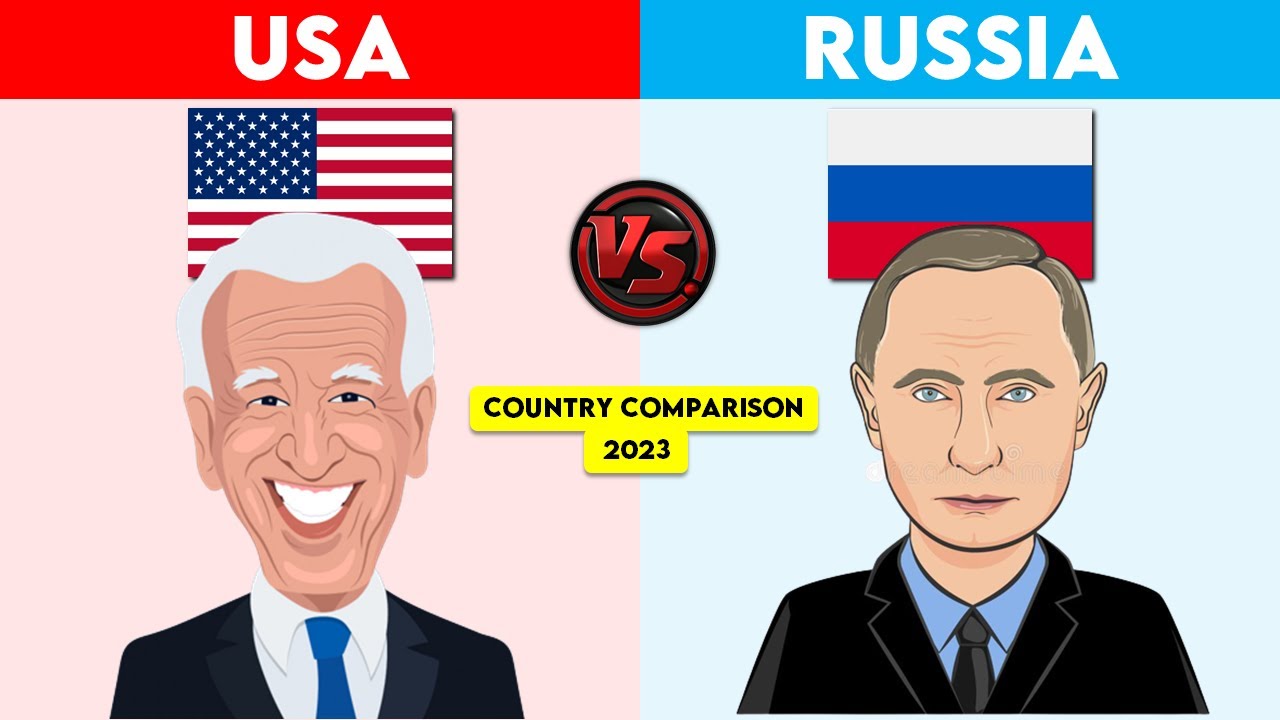USA vs Russia Country Comparison 2023 | Russia vs USA Country ...