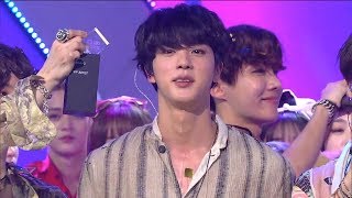 180527 BTS (방탄소년단) Wins with Fake Love - Speech \& Encore at Inkigayo end cut