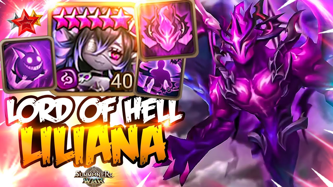 NEW Dark Devil Maiden LILIANA in Summoners War