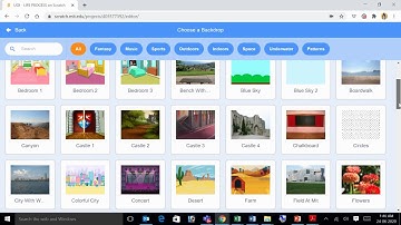 Switch backdrop to command in Scratch programming
