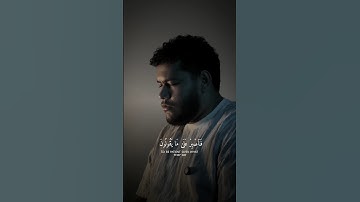 فاصبر على ما يقولون وسبح بحمد ربك 🤍🌱.القارئ محمود جمال