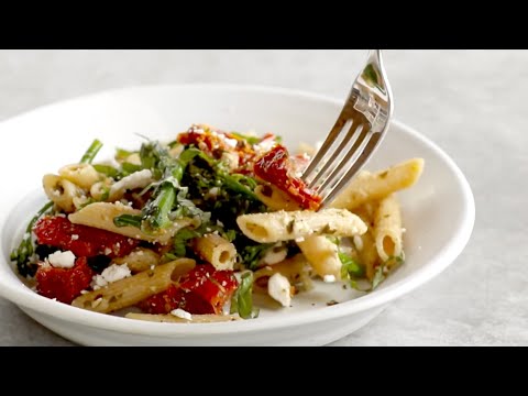 20 Minute Lemon Pesto Penne