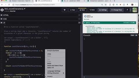 JavaScript Exercises | Hack  Reactor