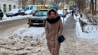 [4K] Moscow After Heavy Snowfall - Walk Through Moscow