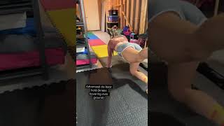Quadruped to bear crawl
