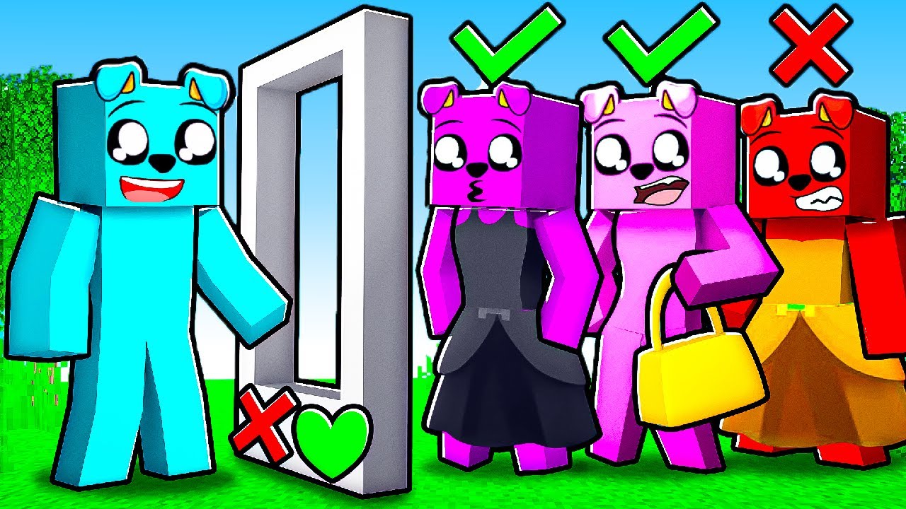 WYBIERAM DZIEWCZYNĘ w Minecraft ❤️