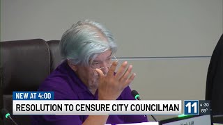 Mayor Graham calling for censure of City Councilman Roger Gomez, following "discriminatory" comme...
