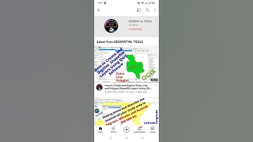 GEOSPATIAL TOOLS YouTube Channel