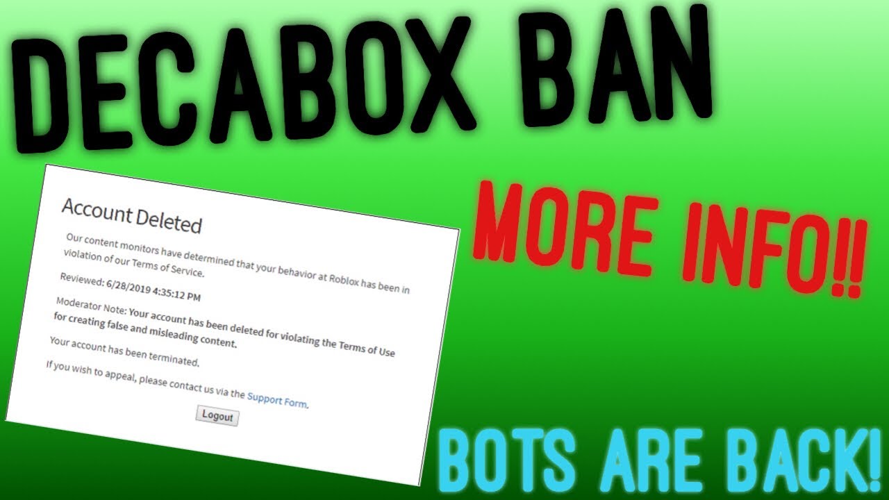 Roblox Discord Ban Bot