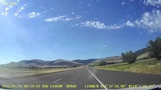 A drive from Richland, WA to Boise, ID
