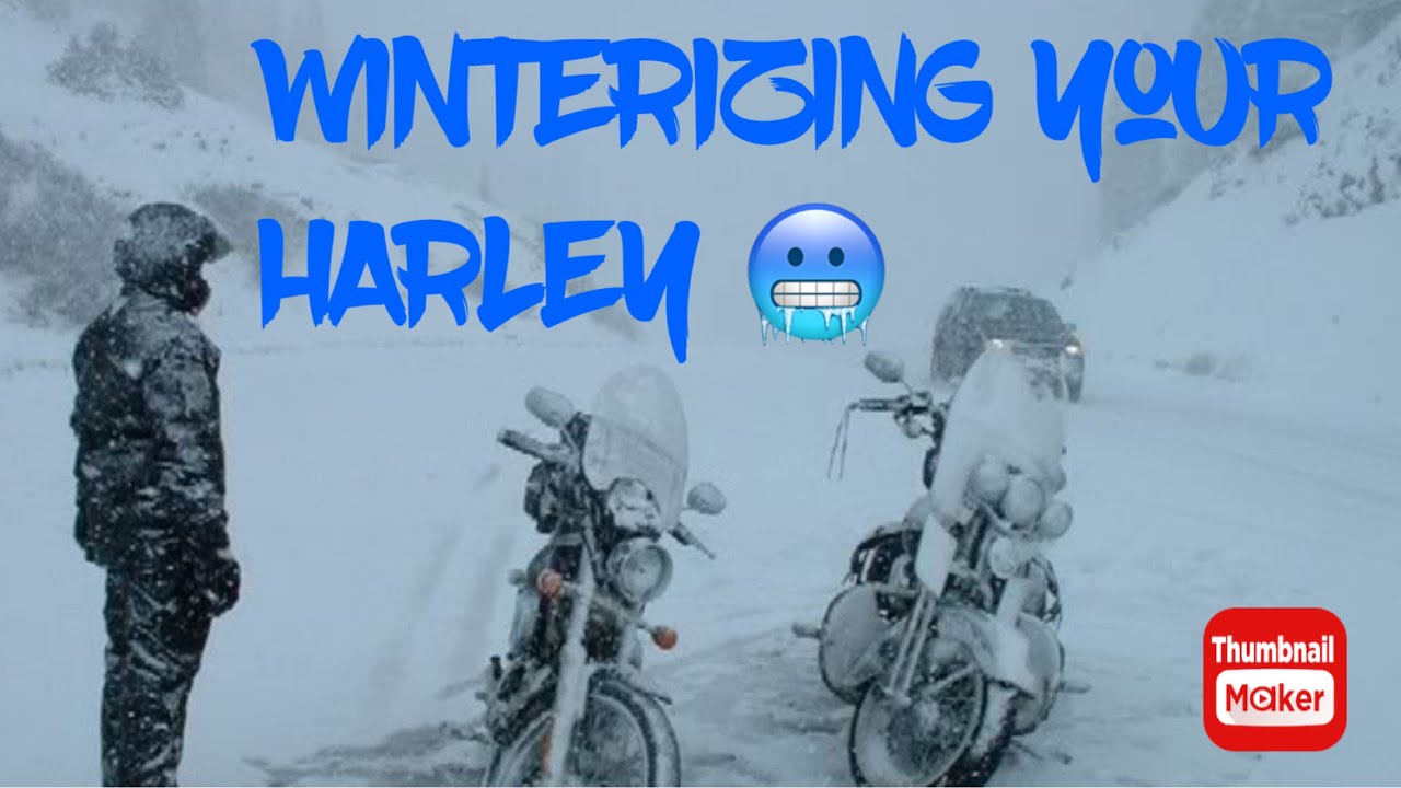 Зимнее хранение Harley Davidson