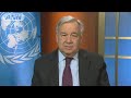 国連事務総長「世界的な景気後退はほぼ確実」(20/03/20)