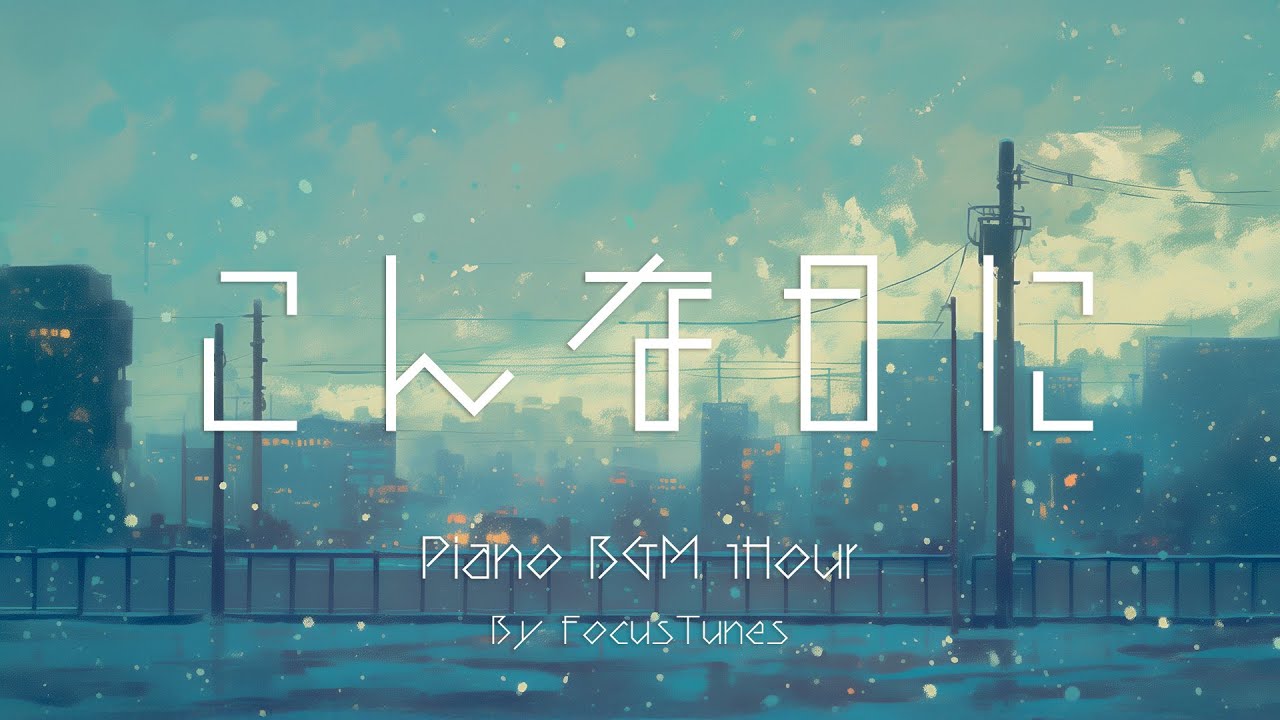 [PianoBGM] こんな日に: 2 | 作業 勉強 散歩  創作活動 chillout relax etc...