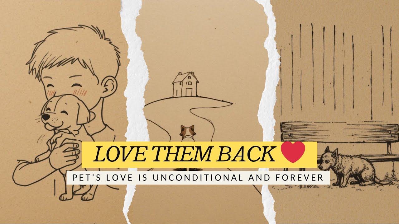 pet's LOVE is unconditional and forever - LOVE THEM BACK